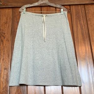 Gap Gray cotton skirt